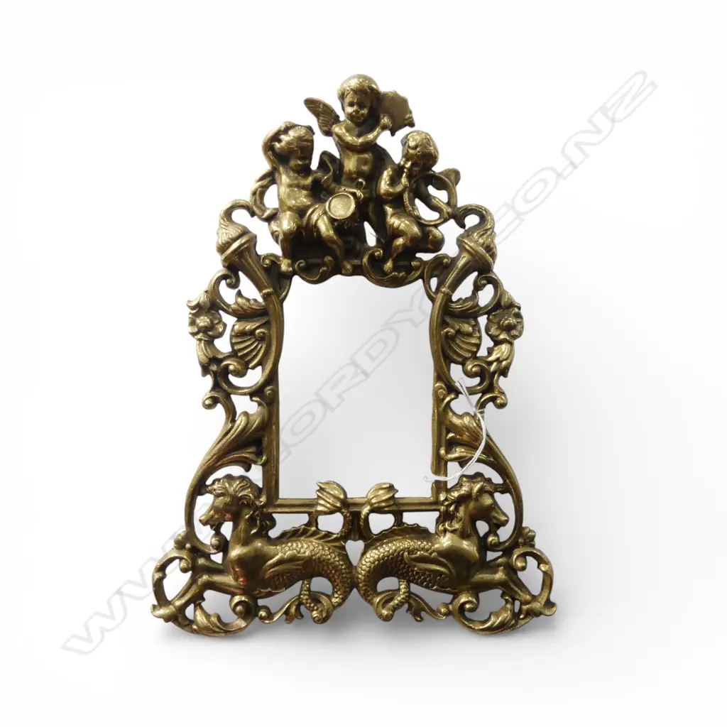 ORNATE BRASS PHOTO FRAME H.330mm Image 1++