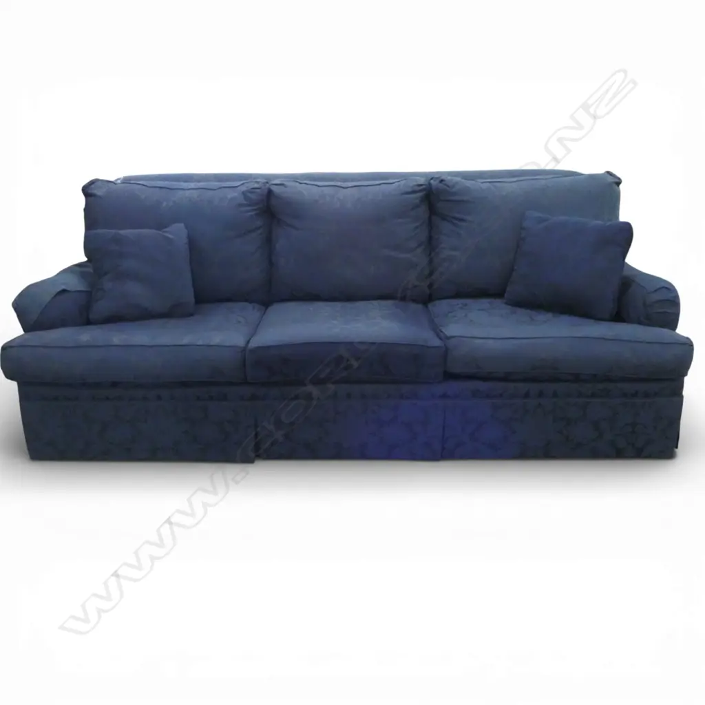 ETHAN ALLEN BLUE SOFA 2450x1100x950mm Image 1++