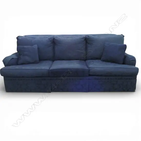 ETHAN ALLEN BLUE SOFA 2450x1100x950mm