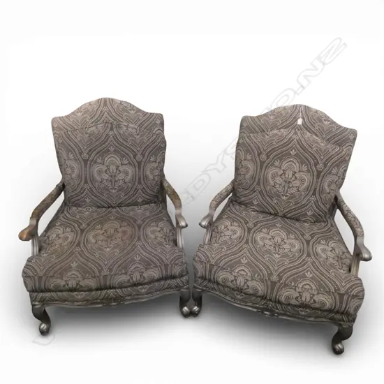 PR ETHAN ALLEN FRENCH STYLE ARMCHAIRS 900x900x1080mm