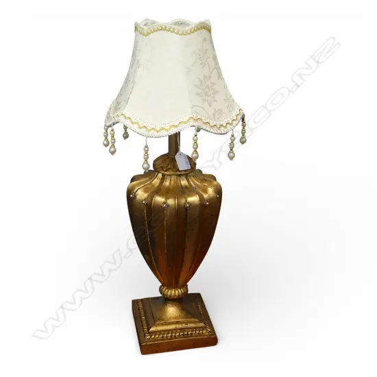 GOLD TABLE LAMP H.650mm