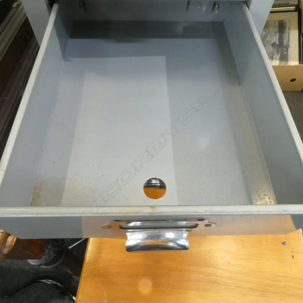 VINTAGE 15 DRAWER METAL FILING CABINET 330x380x1310mm Image 1++