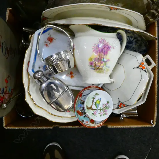 ASST. SILVER PLATE, CHINA