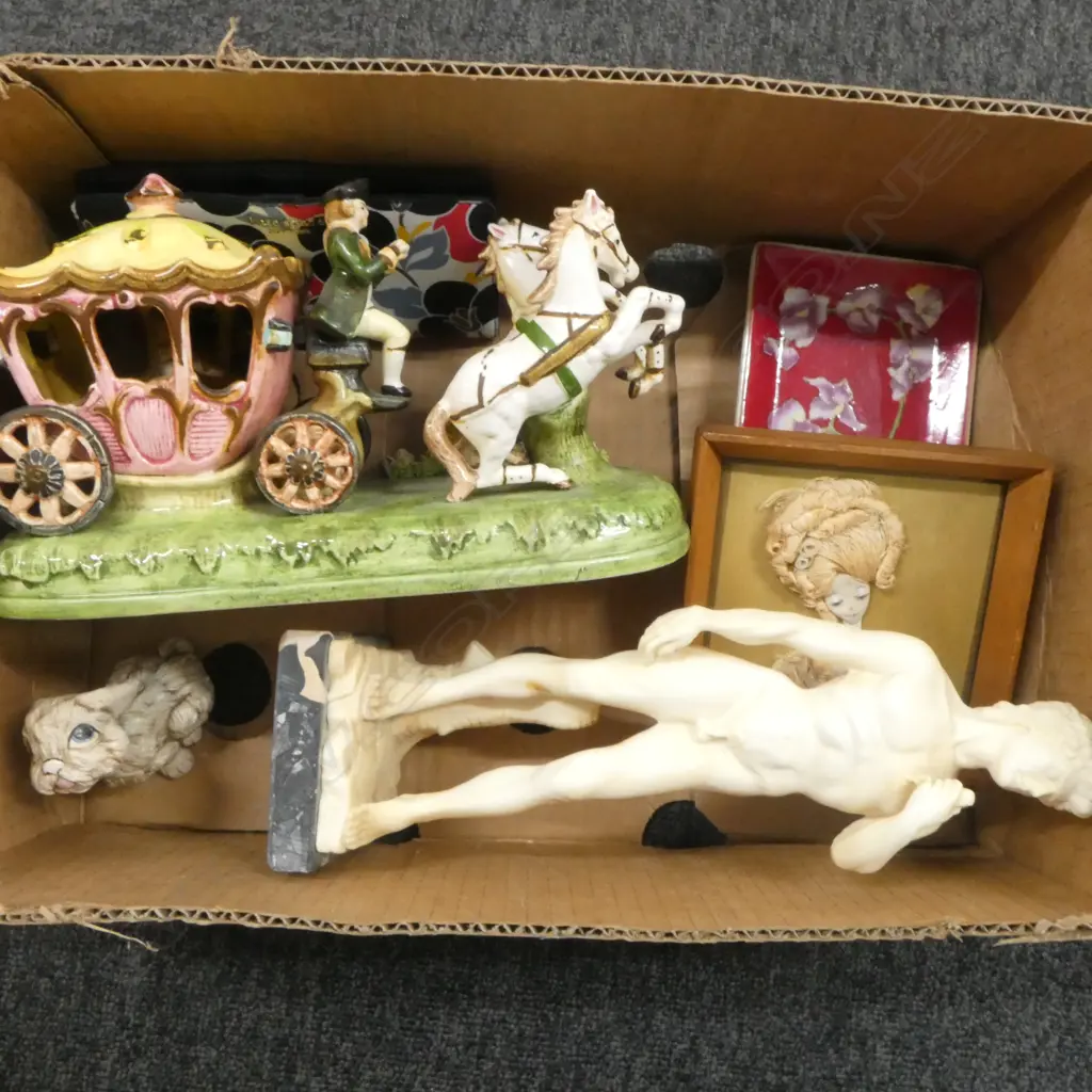 REIN STATUE OF DAVID, KATE SPADE WALLET, CARRIAGE ETC Image 1++