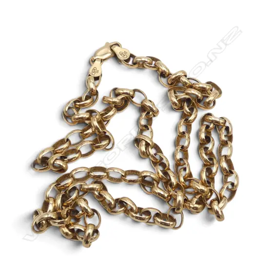 9CT CHAIN L.590mm, 17.4gms