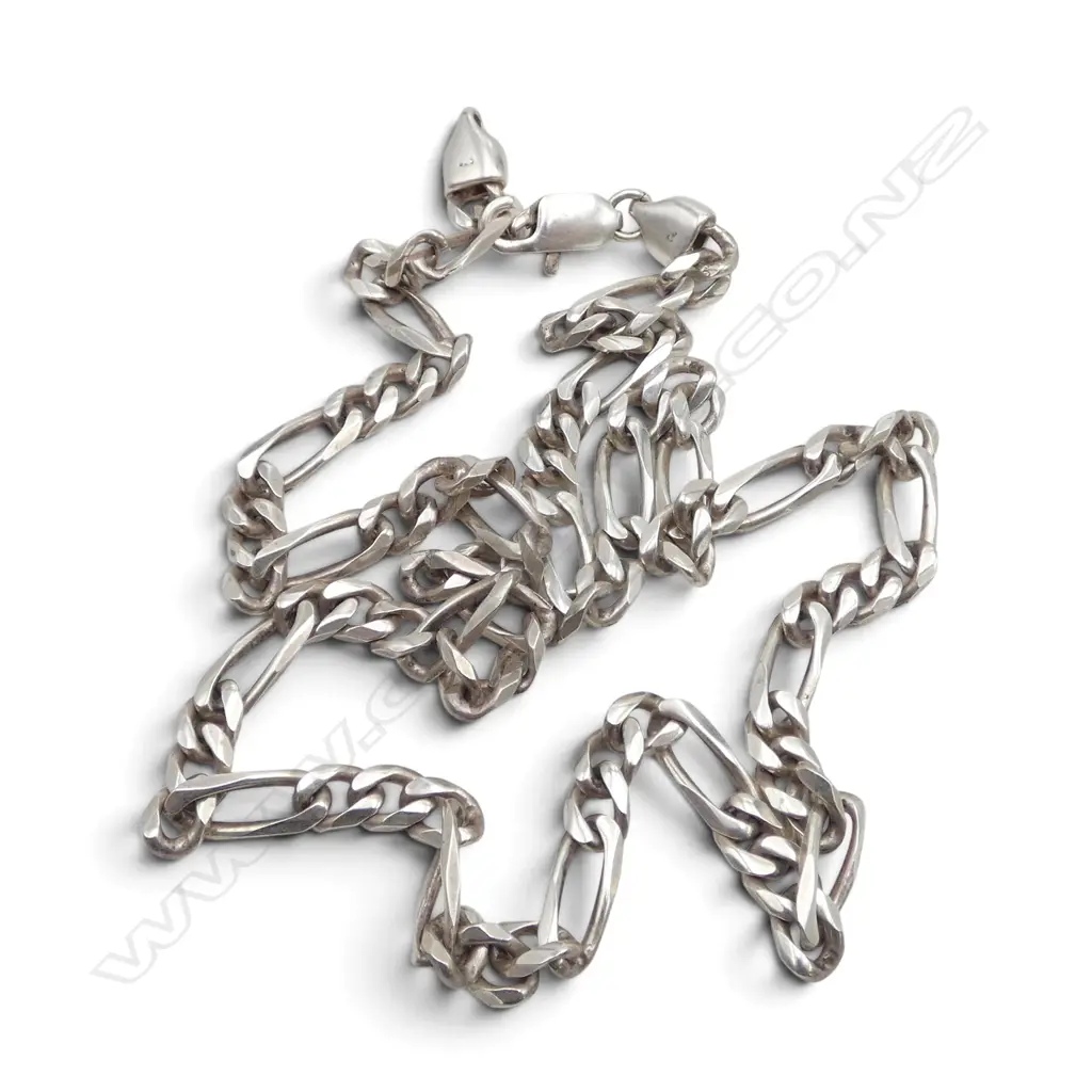 925 SILVER NECKLACE L.500mm 24.9gms Image 1++