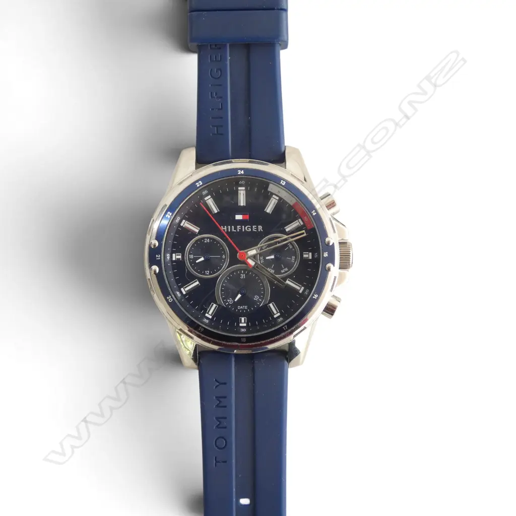 TOMMY HILFIGER WRIST WATCH, BOXED Image 1++