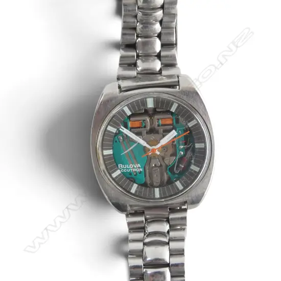 VINTAGE c.1960/70's BULOVA ACCUTRON SPACEVIEW GENT'S WRISTWATCH w. links