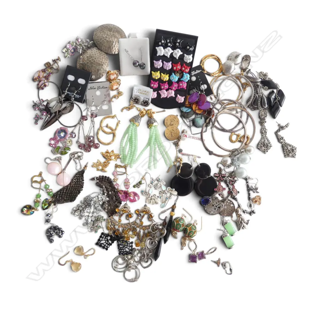 ASST. COSTUME EARRINGS Image 1++