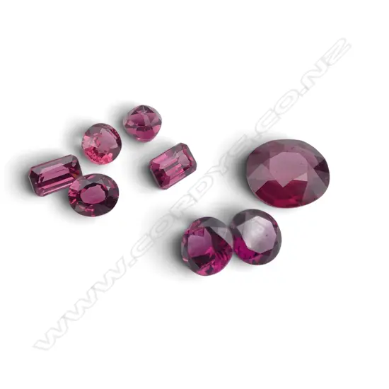 PARCEL LOOSE RHODOLITE GEMSTONES
