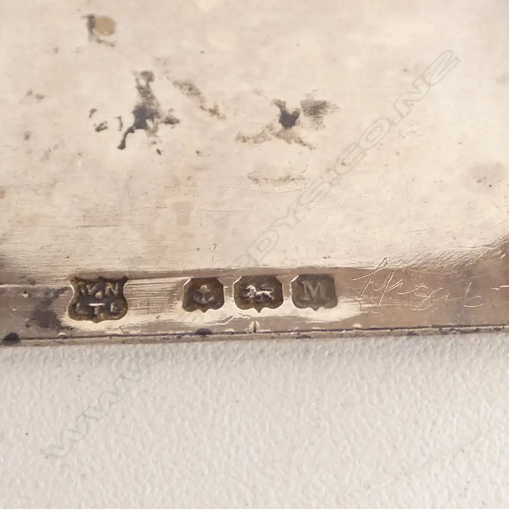 SILVER NAPKING RING & VESTA 43gms Image 1++