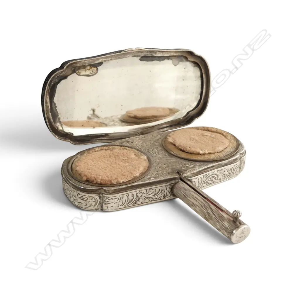 HUNGARIAN 800 SILVER COMPACT W.85mm 90gms Image 1++