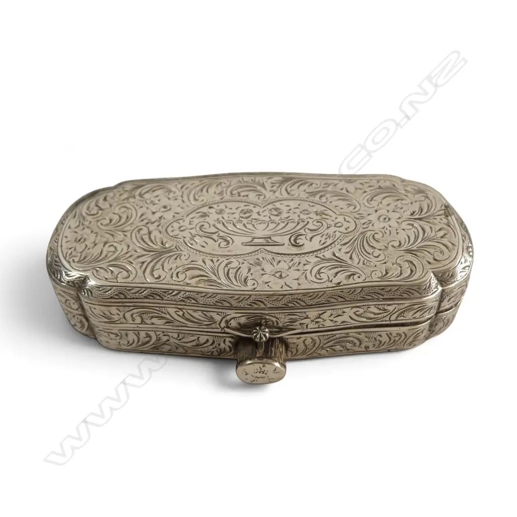 HUNGARIAN 800 SILVER COMPACT W.85mm 90gms Image 1++