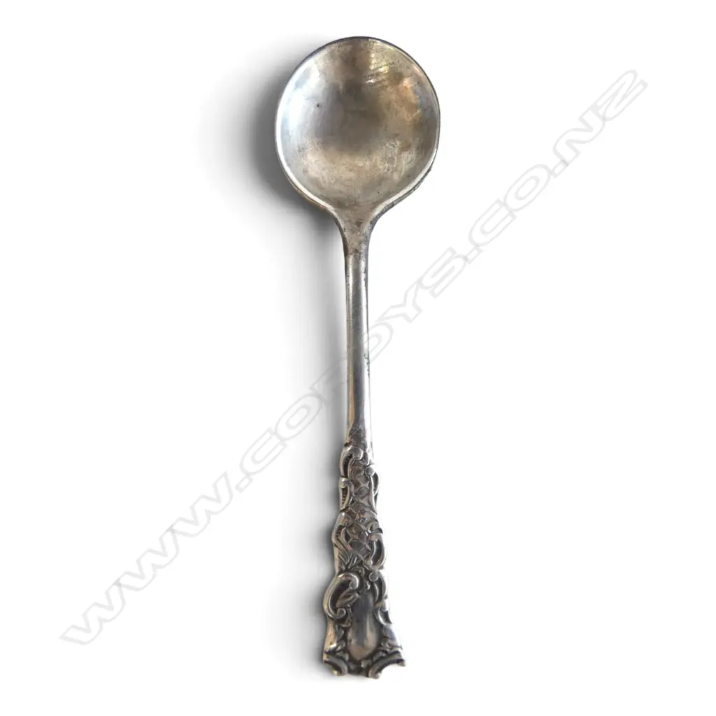 Birmingham 1906 silver salt spoon 2.78gms Image 1++
