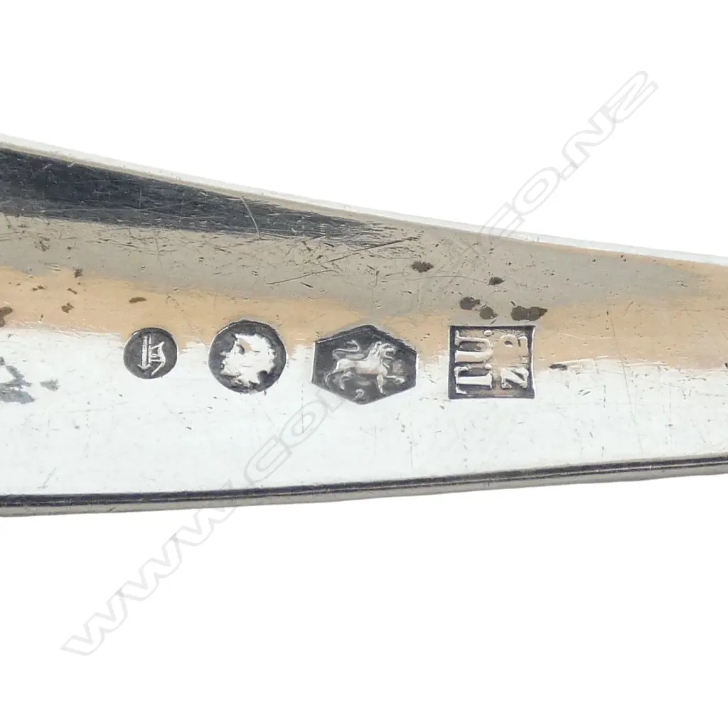CONTINENTAL SILVER FORK & SPOON L.180mm, 64gms   Image 1++