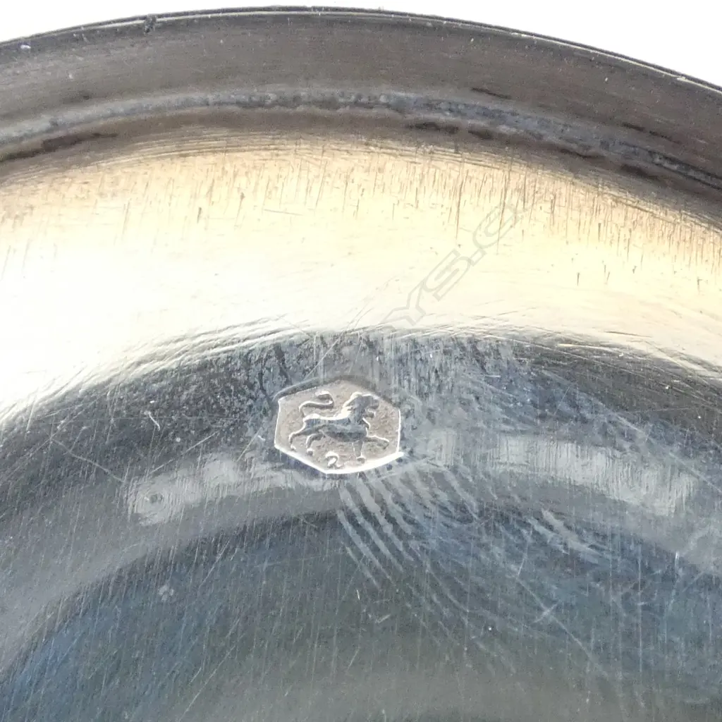 DUTCH 840 SILVER PIERCED DISH W.125mm 98gms Image 1++
