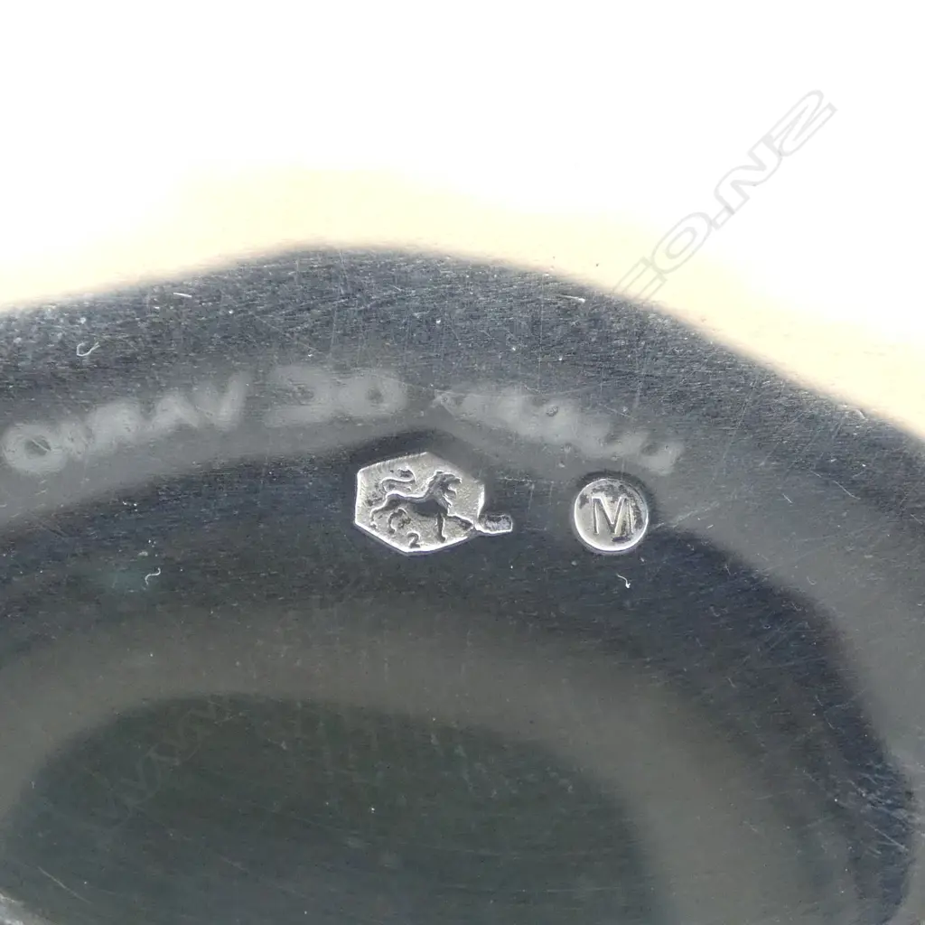 DUTCH 840 SILVER PIERCED DISH W.130mm 89gms Image 1++