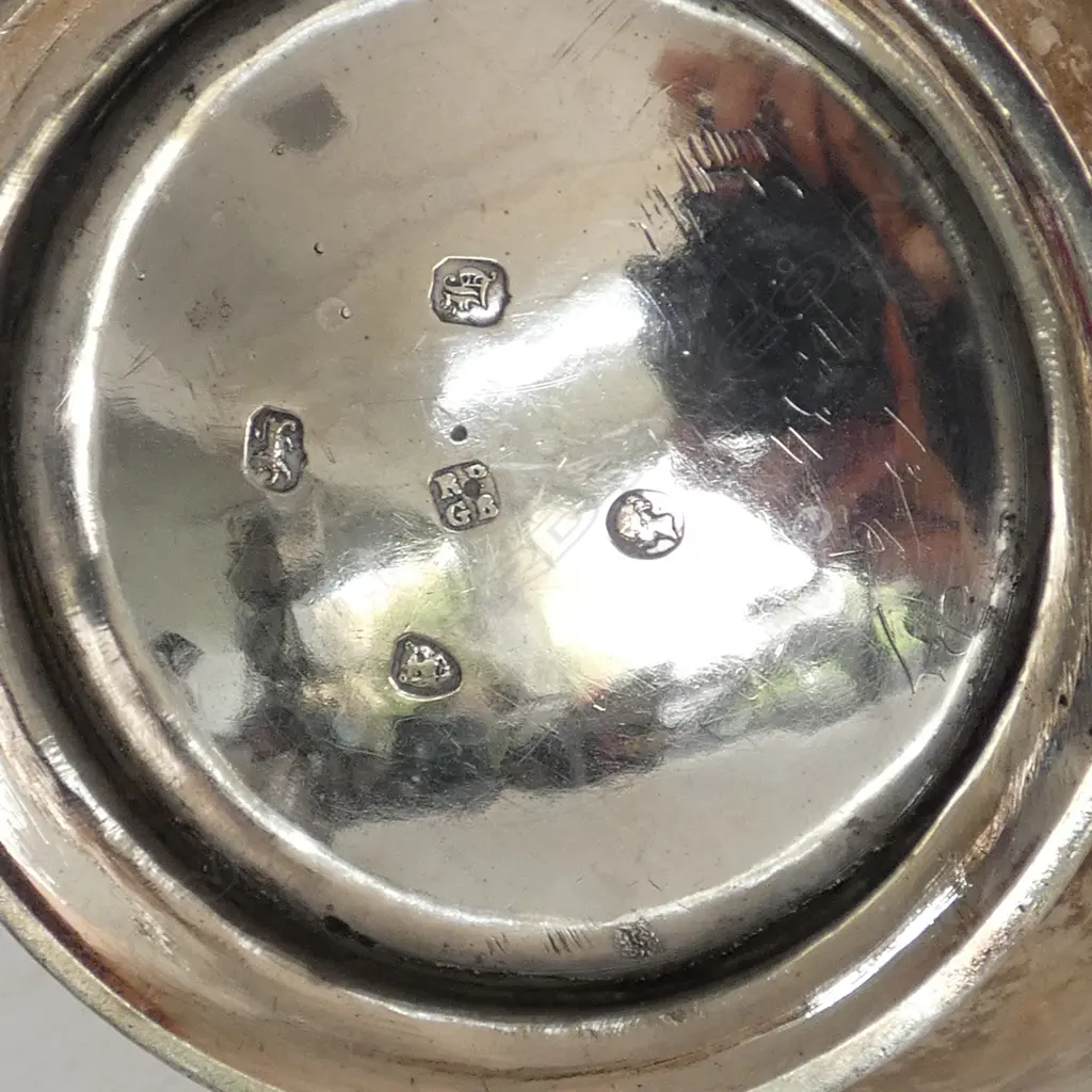 VICTORIAN S/SILVER TEAPOT 398.1GMS Image 1++