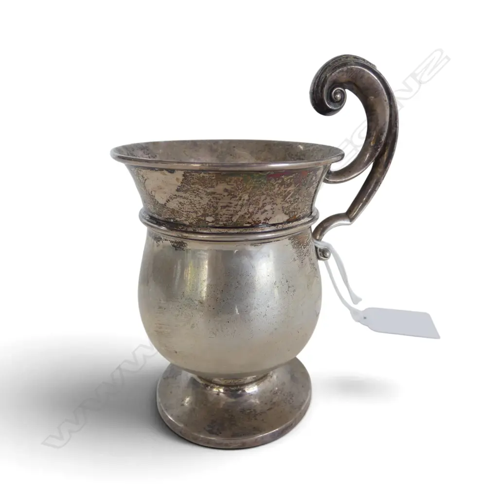 S/SILVER CHRISTENING MUG  83.7GMS Image 1++