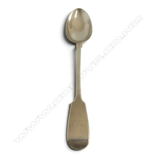 GEORGIAN STG SILVER PIE SPOON, CHAWNER & CO, LONDON 1842, 165gms