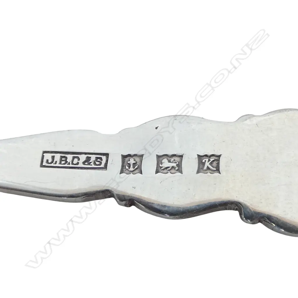 6 STG SILVER TEASPOONS, BIRMINGHAM 1959, 45gms Image 1++