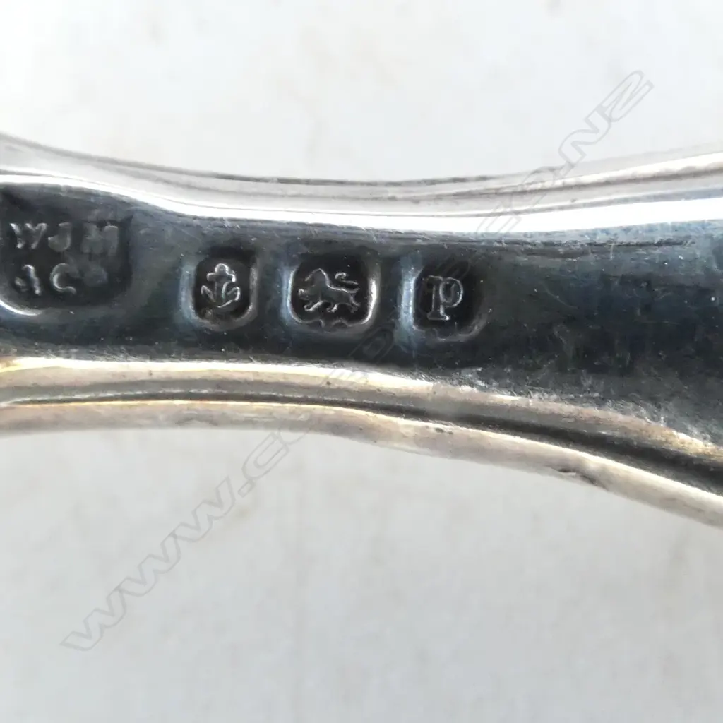 4 ANTIQUE UTENSILS: 3 w silver handles. fork w silver tines Image 1++