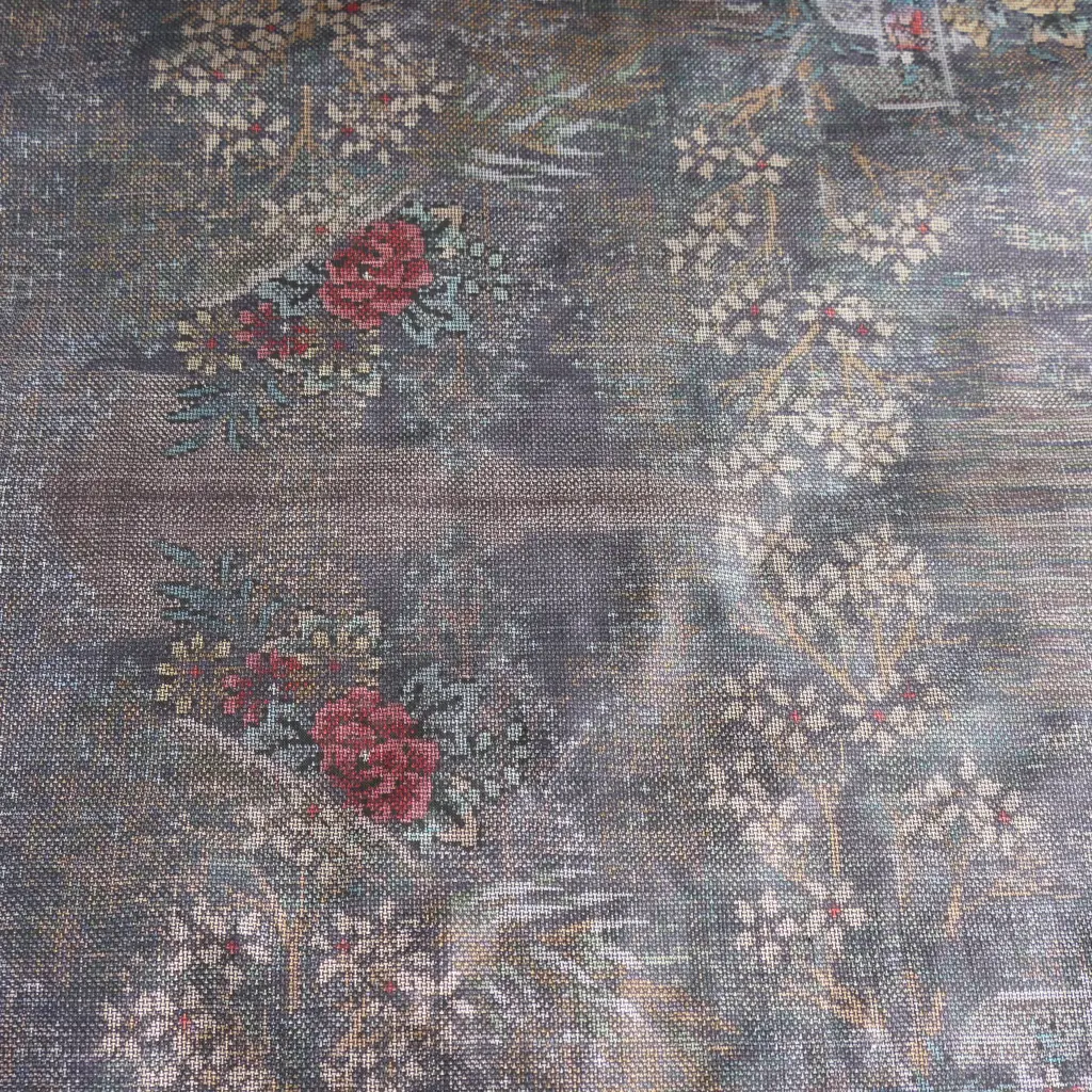 Unused 1980's NISHIJIN TEXTILE (Kyoto) JAPANESE SILK ROLL. L.12m. W.360mm. New old stock Image 1++