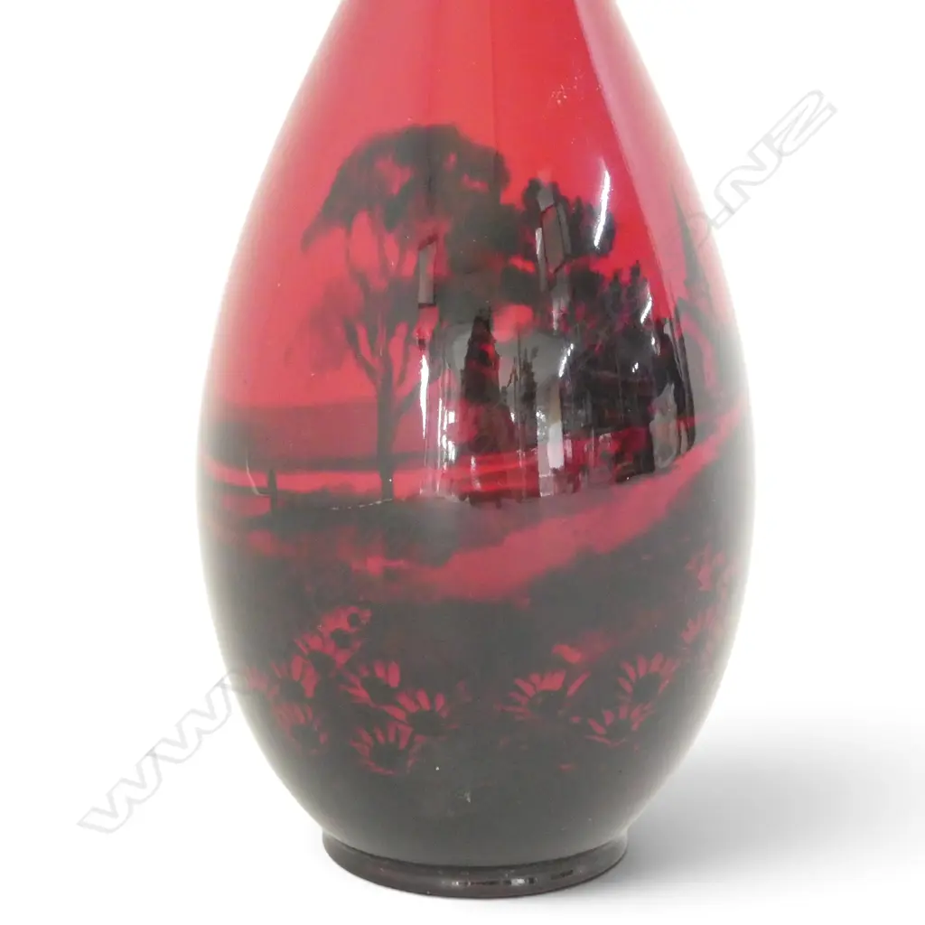 ROYAL DOULTON FLAMBE VASE H.210mm Image 1++