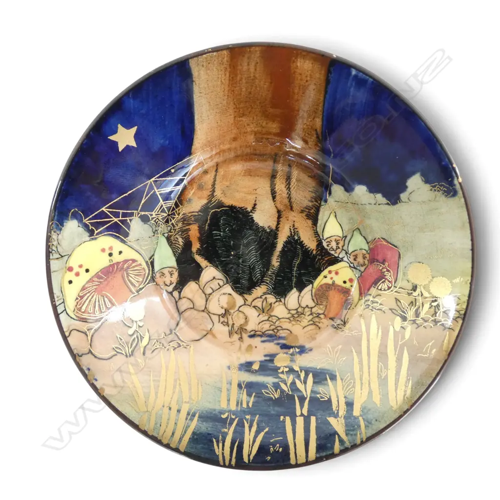 2 ROYAL DOULTON GNOMES COFFEE CANS & SAUCERS Image 1++