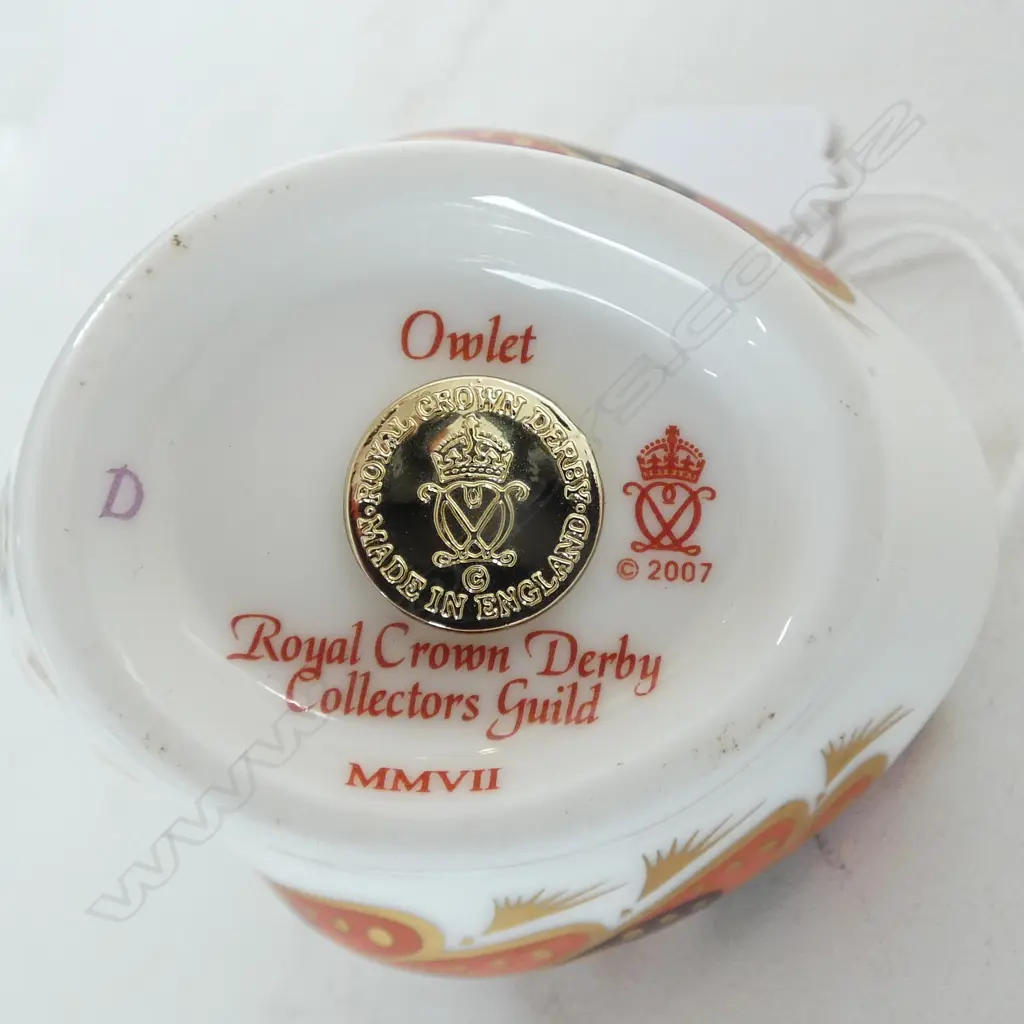 4 ROYAL CROWN DERBY PAPERWEIGHT ANIMALS H.60mm Image 1++