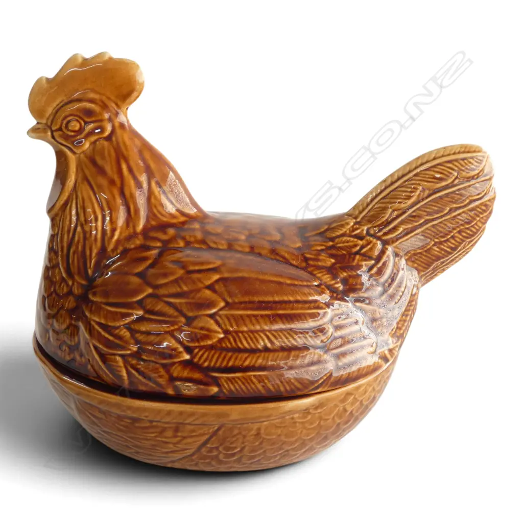 VINTAGE CHICKEN EGG HOLDER ‘PRICE & KENSINGTON’ UK, W.160mm  L.260mm  Image 1++