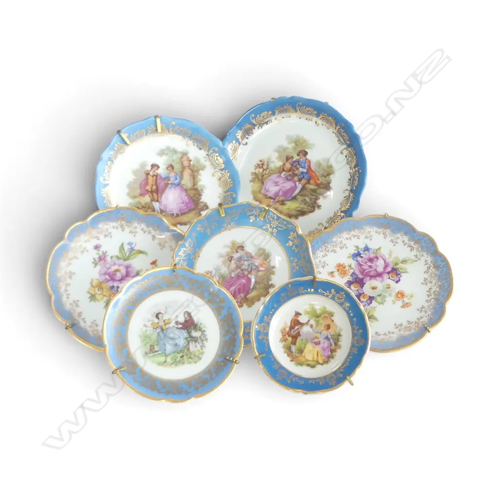 7 LIMOGE DISHES Dia.110mm Image 1++