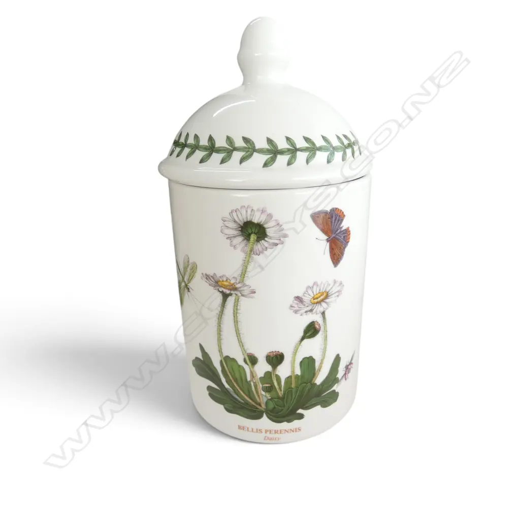 PORTMEIRION CHINA INCL. 7 LIDDED CONTAINERS, TEAPOT (LID CHIP) ETC Image 1++