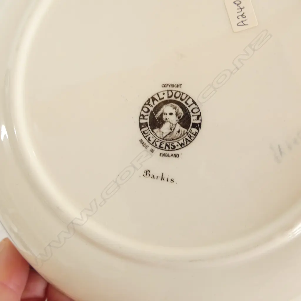 LRG ROYAL DOULTON DICKEN'S WARE BOWL, Dia.230mm Image 1++