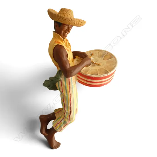 1959 BOSSONS UK ‘CARNIVAL JOE’ CHALKWARE WALL PLAQUE, L.255mm