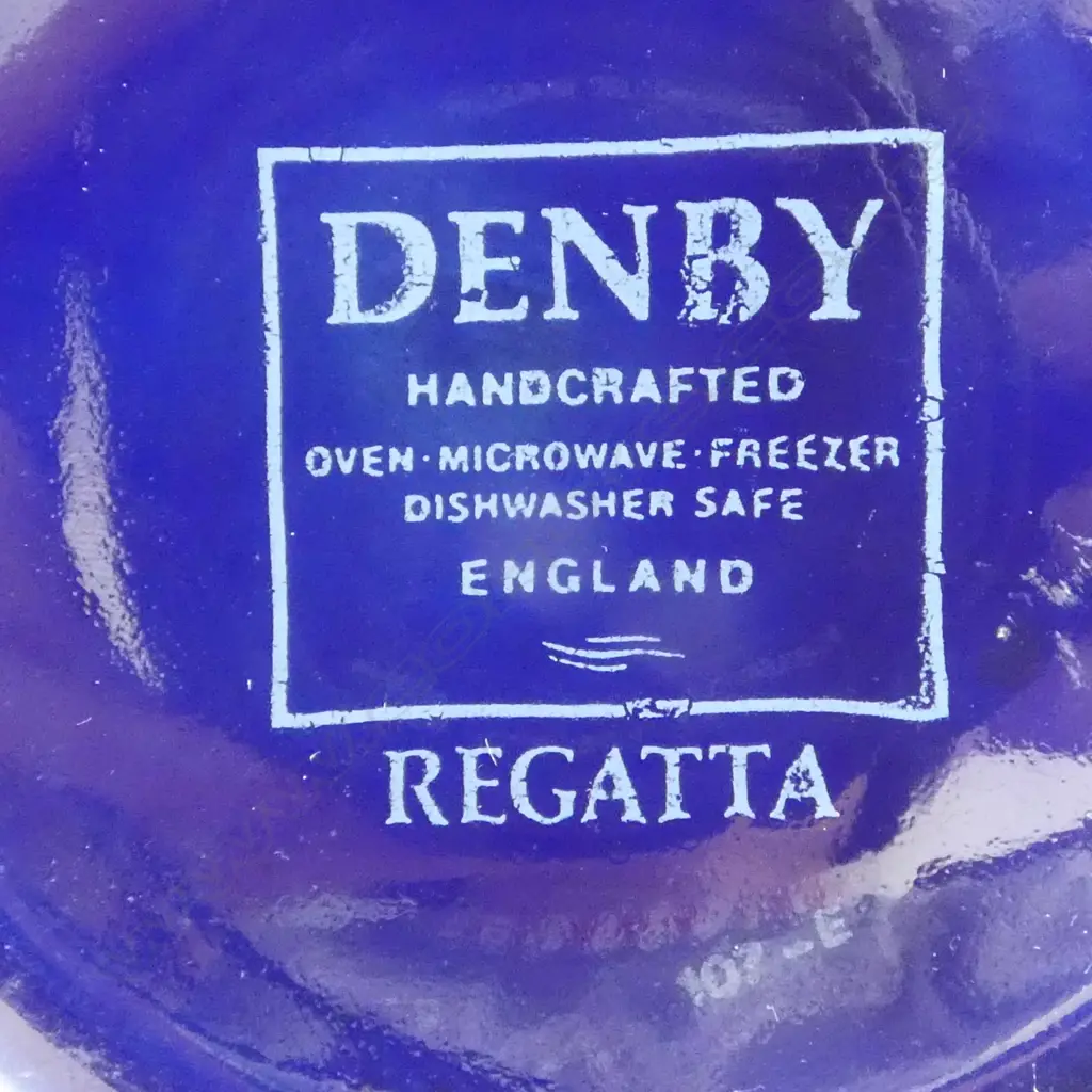3 ENGLISH CERAMICS; DENBY TEAPOT H.180mm, ANDREW MASON LIDDED DISH, PATUM PEPERIUM RELISH POT Image 1++