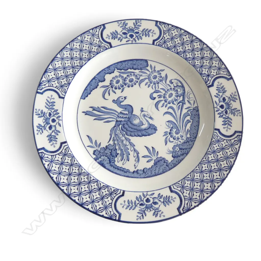 ASST. WOODS & SONS B/W DINNER CHINA Image 1++