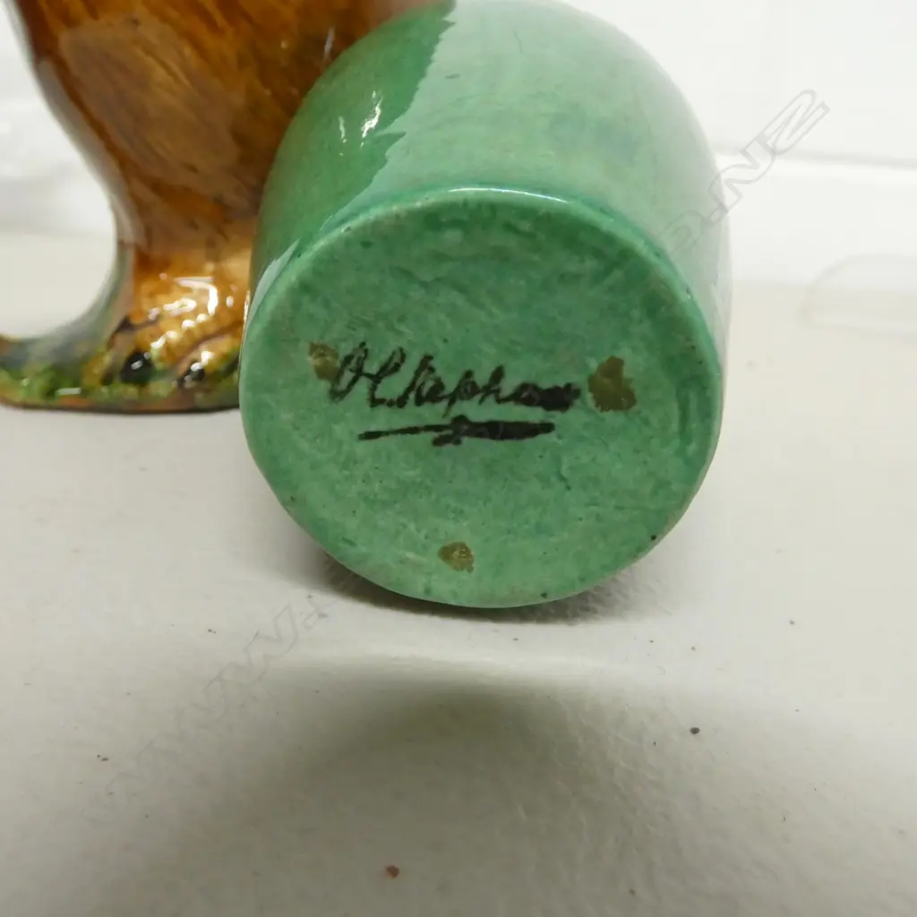 SMALL O.C. STEPHENS POTTERY VASE H.90mm + KIWIANA VASE  Image 1++