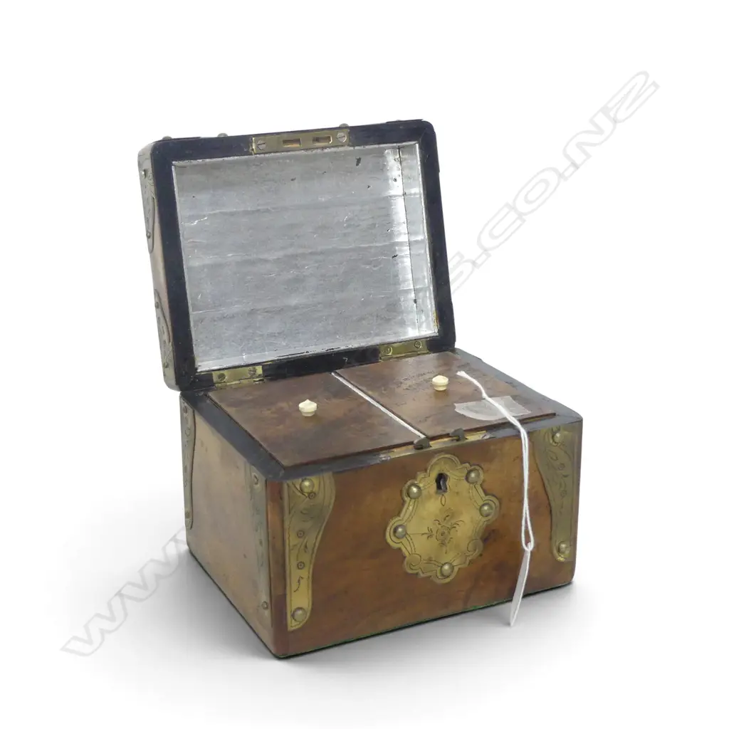 VINTAGE TEA CADDY H.115mm Image 1++
