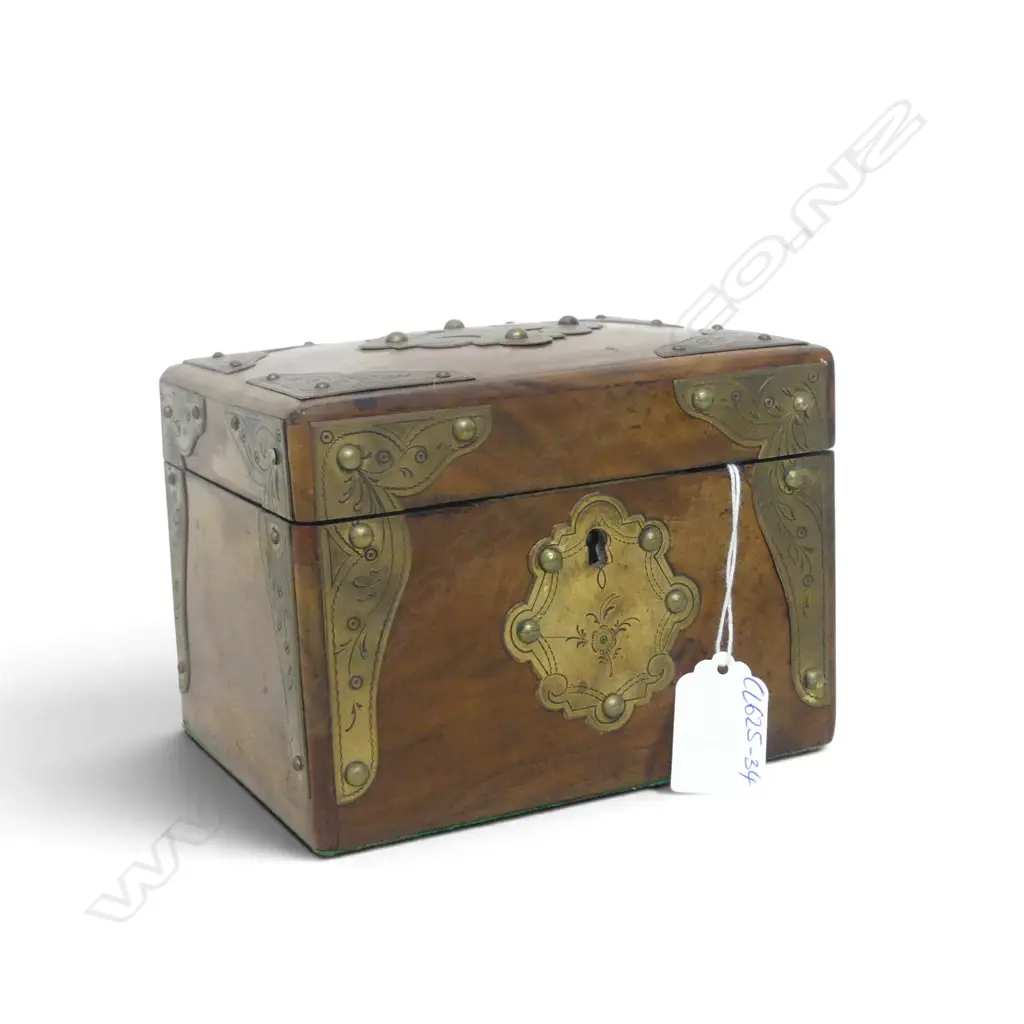 VINTAGE TEA CADDY H.115mm Image 1++