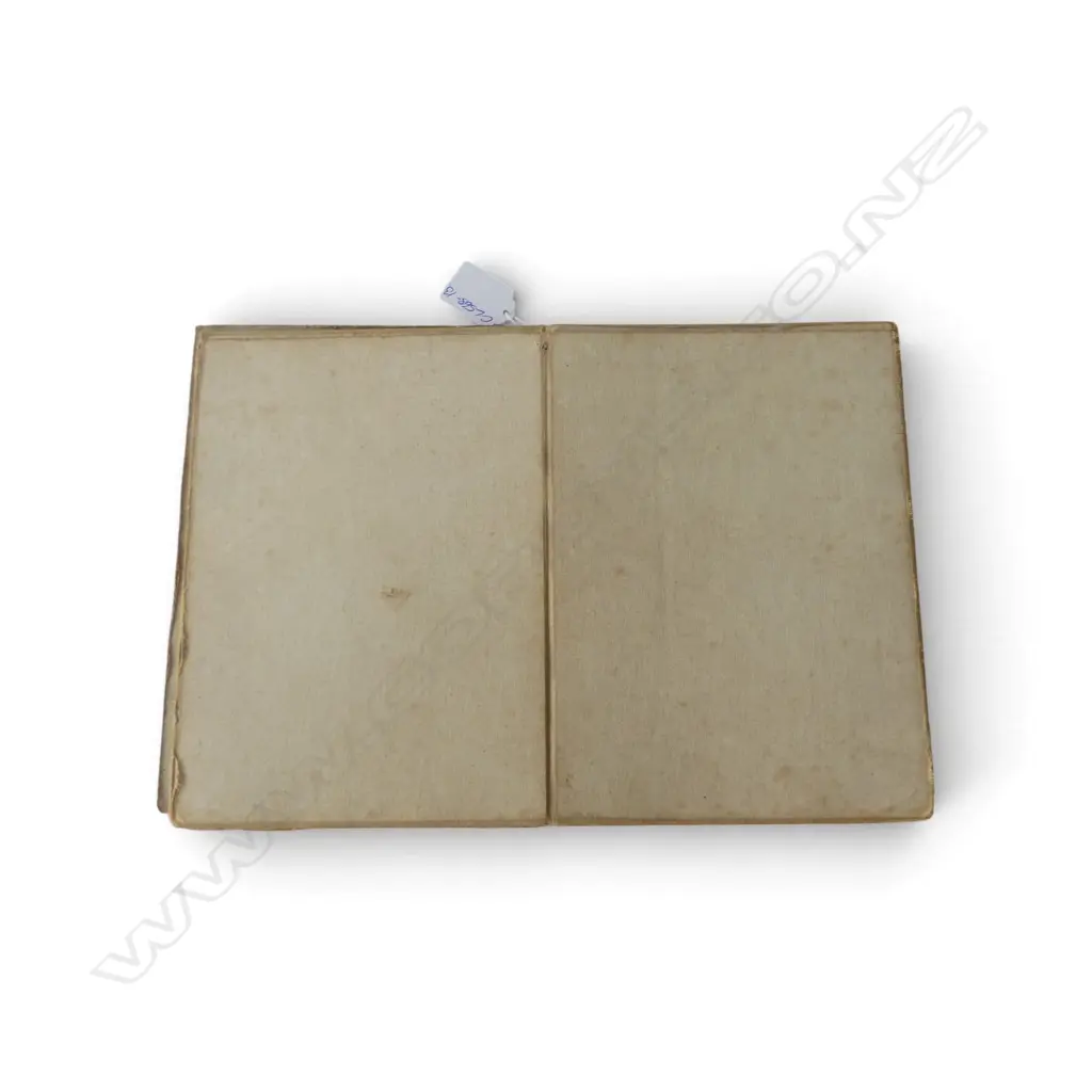1882 FOLDING BOOKLET MAP AUCKLAND AND PROVINCIAL DISTRICT some faults. Original linen backed Image 1++