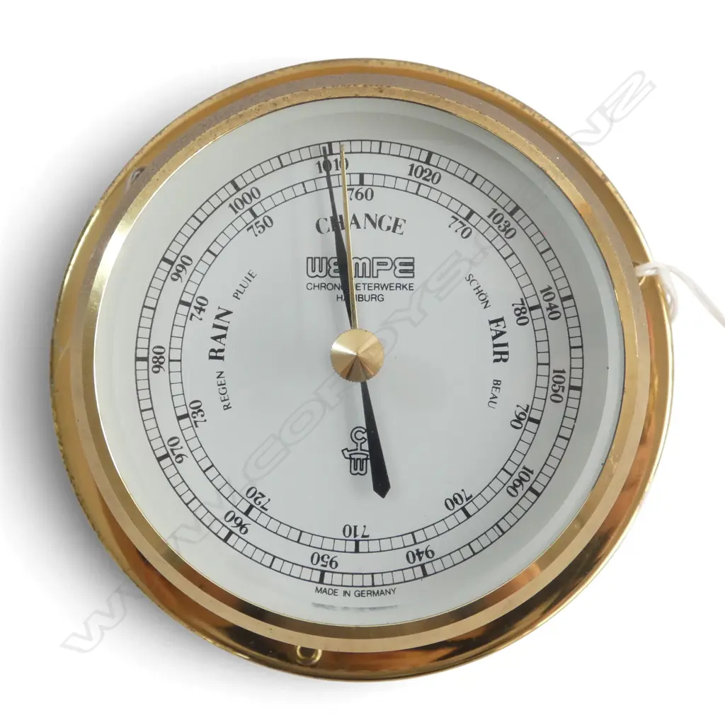 WEMPE GERMANY BAROMETER 110mm dia Image 1++