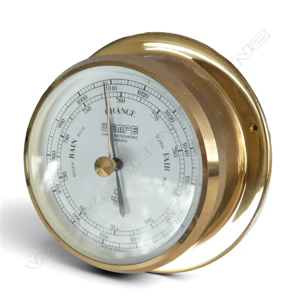 WEMPE GERMANY BAROMETER 110mm dia Image 1++