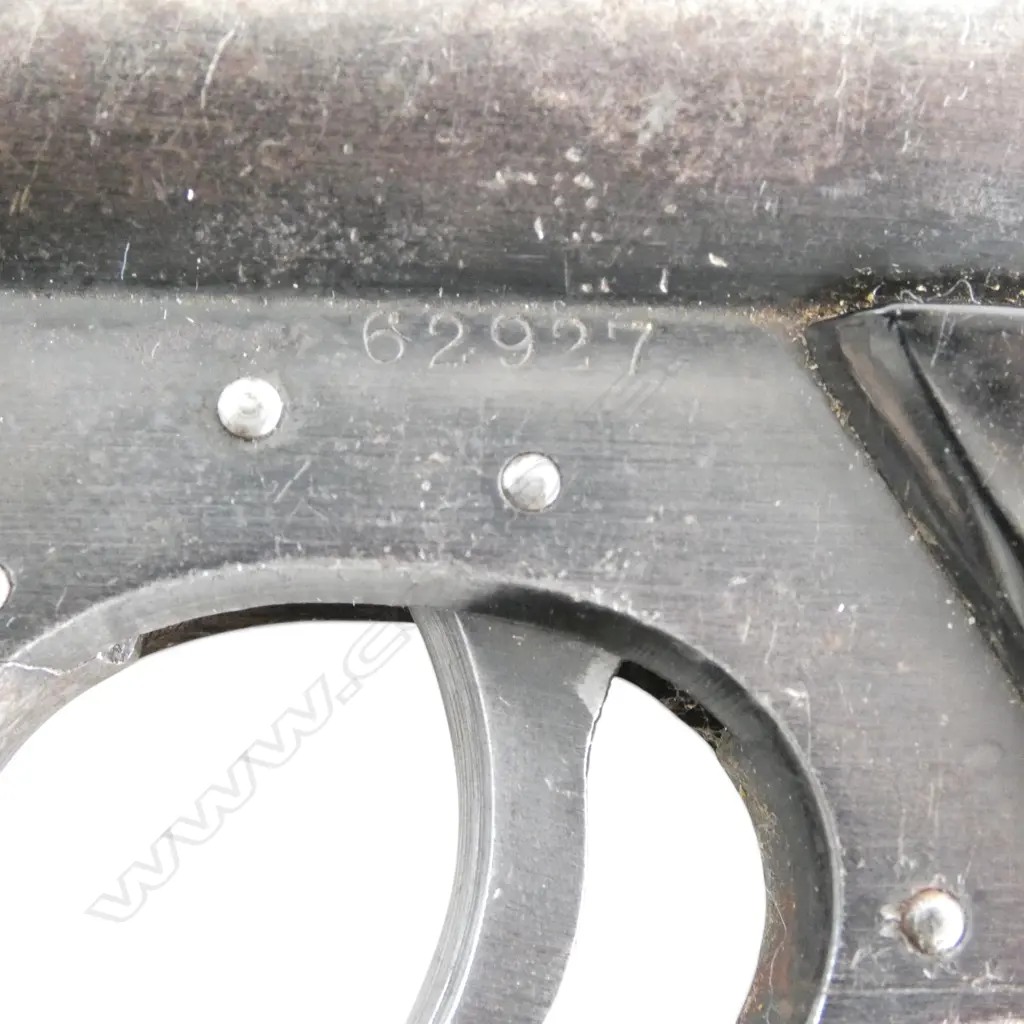VINTAGE WEBLEY AIR PISTOL. .177 cal. 'MK I' Serial #62927. w 4 pins on trigger Image 1++