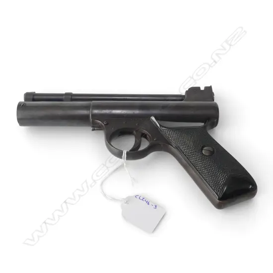 VINTAGE WEBLEY AIR PISTOL. .22 cal. 'MK I' Serial # 61270. w 4 pins on trigger