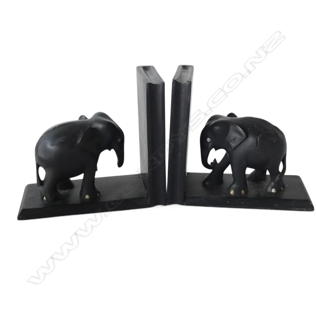 PR HOUND & PR ELEPHANT BOOKSHELF ENDS H.160mm faults Image 1++
