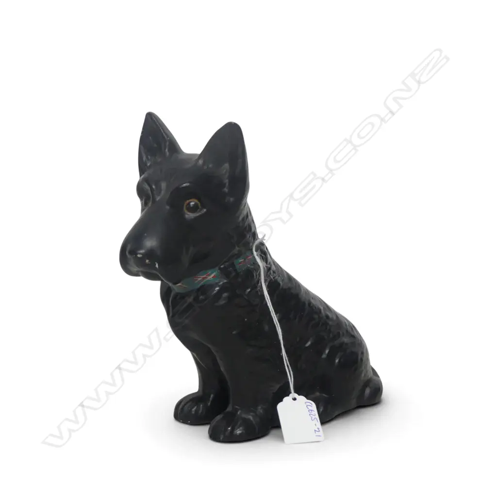 SYLVAC BLACK SCOTTIE DOG H.195mm Image 1++