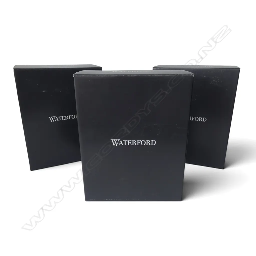 SET 6 WATERFORD 'KELLS' HOCK WINE GLASSES as new in boxes Image 1++