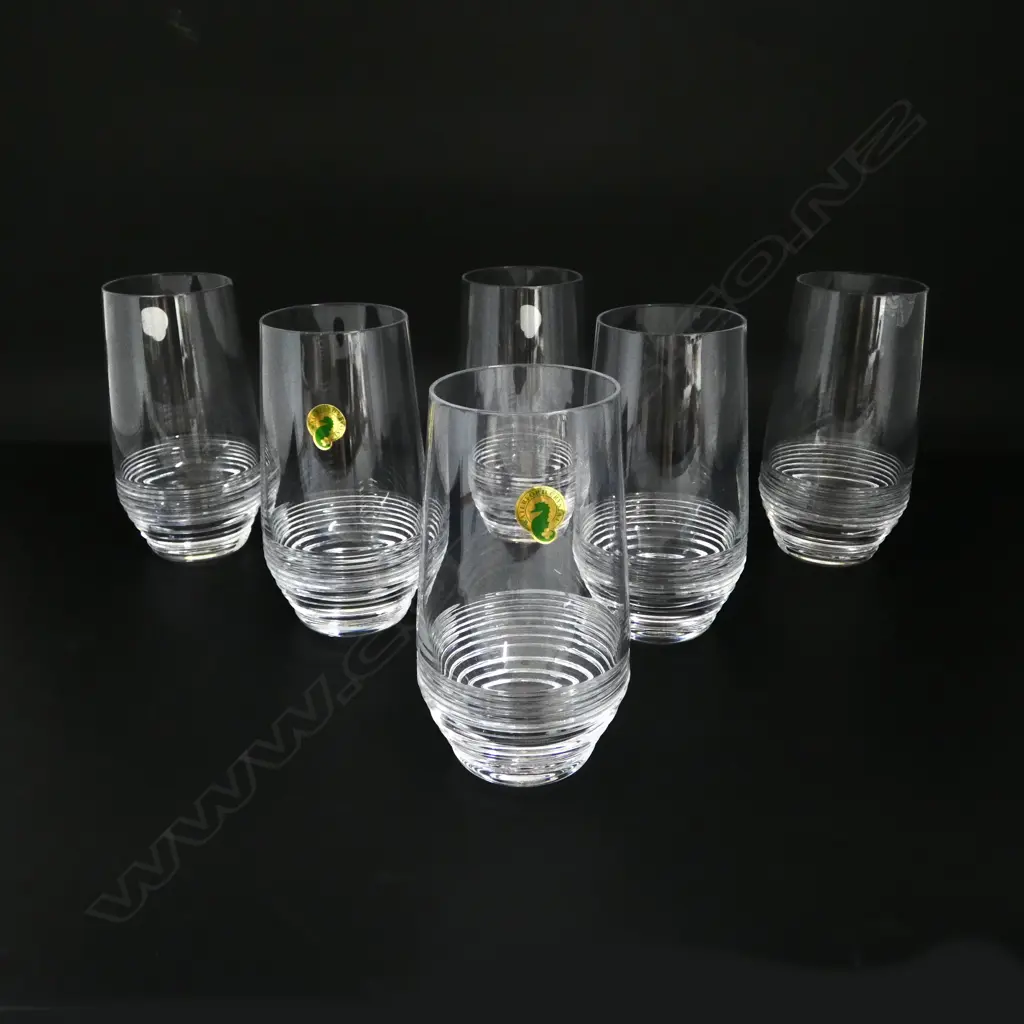 SET 6 WATERFORD 'MIXOLOGY RUM' / HIBALL  GLASSES H. as new in boxes Image 1++