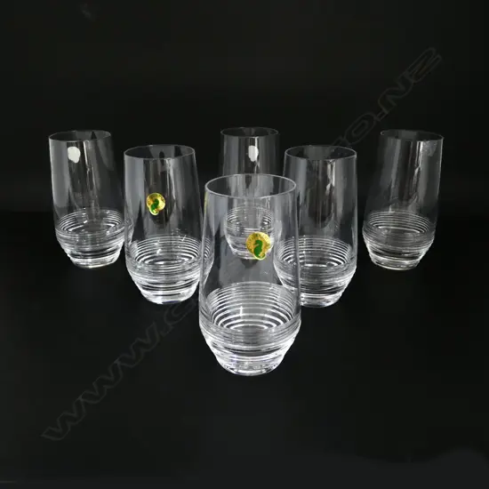 SET 6 WATERFORD 'MIXOLOGY RUM' / HIBALL  GLASSES H. as new in boxes